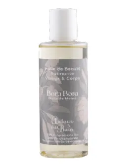 Huile de beauté visage et corps BORA BORA.  100% naturelle