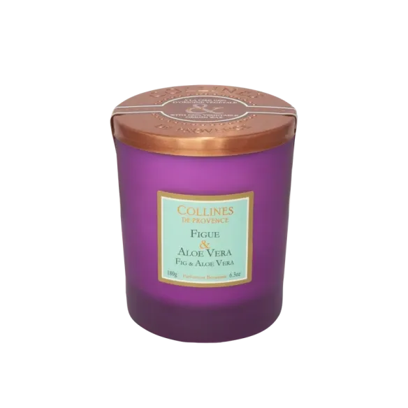 Bougie Figue & Aloe Vera Collines de Provence
