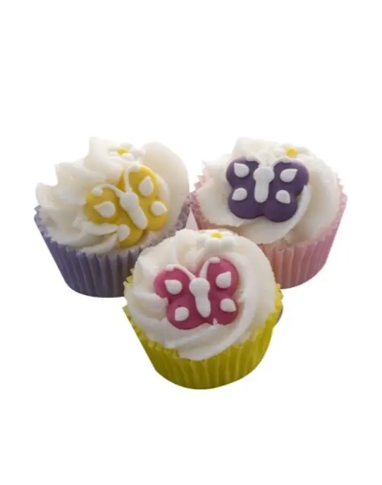 mini cupcake cassis-capucine notes de fruits rouges